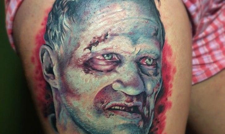 zombie tattoos