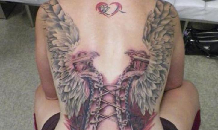 Johnny Jinx Corset and Wings Johnny Jinx Corset and Wings