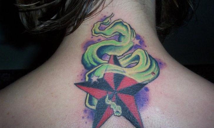 Nautical star tattoo Nautical star tattoo