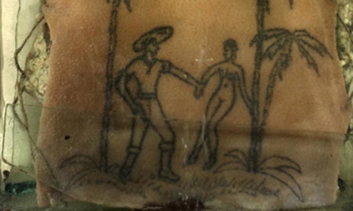 Preserved Tattoo Skin Preserved tattoo skin