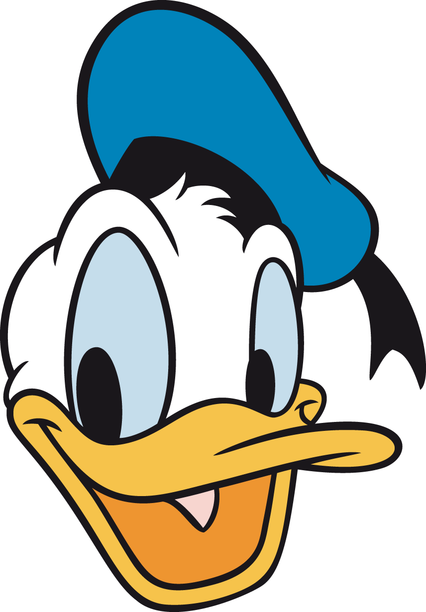 a donald duck head with leatering tattoo com a donald duck head with leatering tattoo com